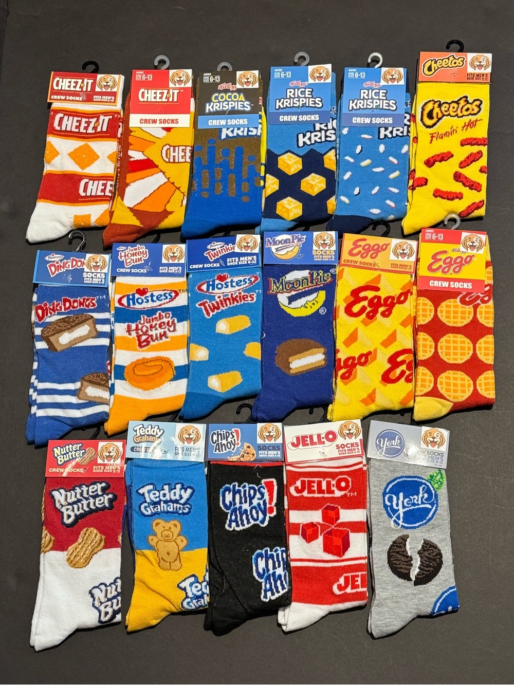 100 Pairs Novelty Crew Socks Mens/Women’s Size 6-12/13 OSFM